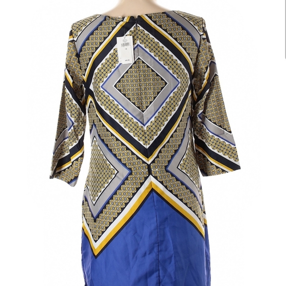 Banana Republic Geometric Shift Dress size 10 - Picture 3 of 16